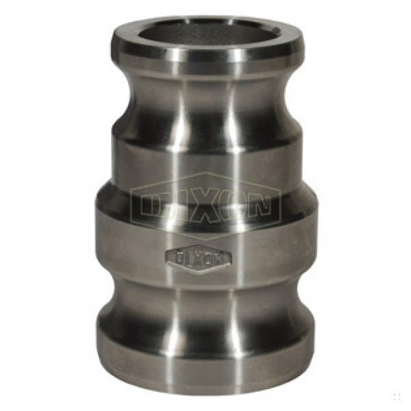 Cam and Groove Spool Adapter, 4 x 6 in, Adapter, 316 SS, Domestic